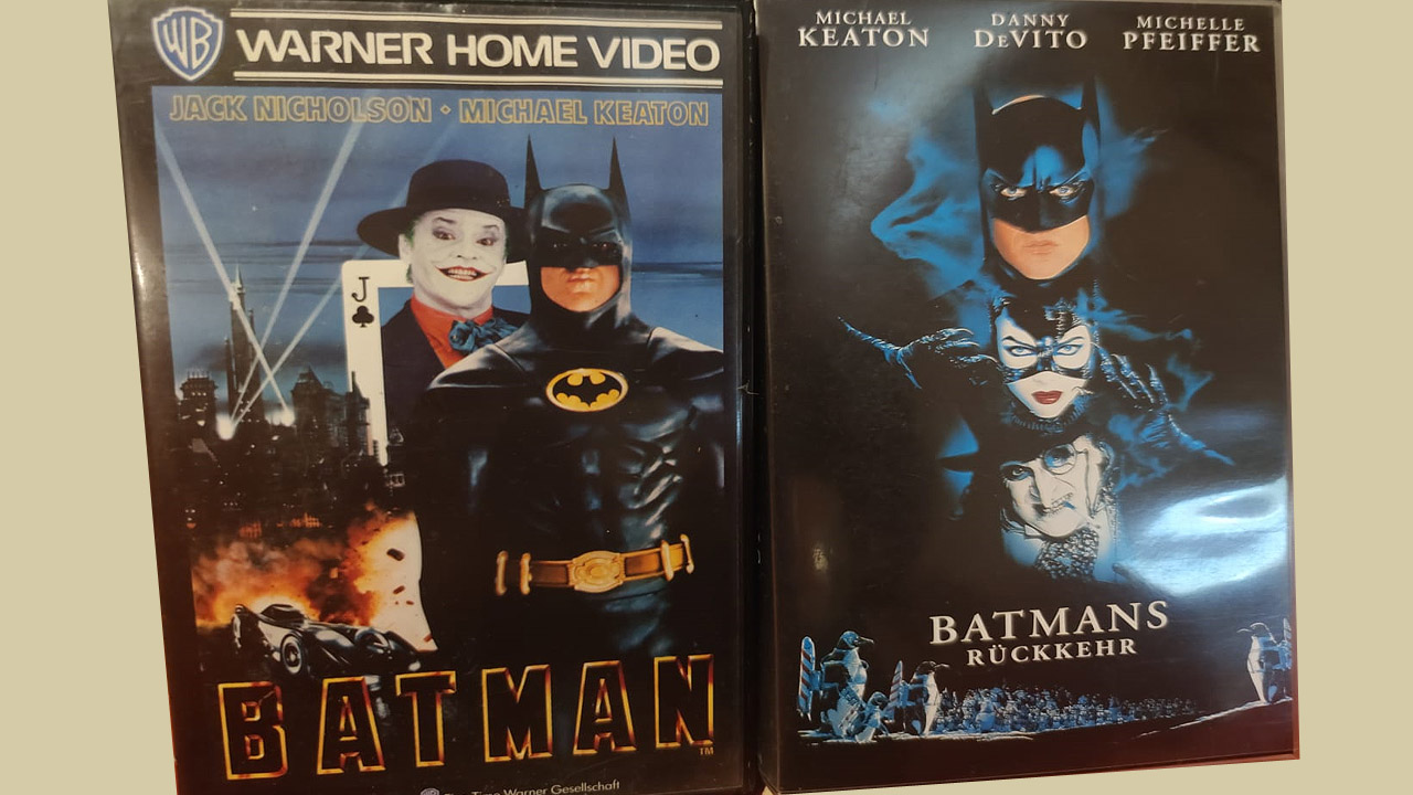 Mein VHS-Blog zu Michael Keaton als „Batman“
