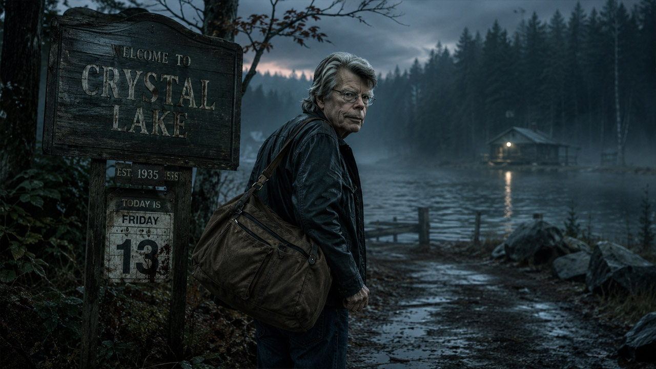 Stephen King kommt an einem Freitag, dem 13. zum Crystal Lake