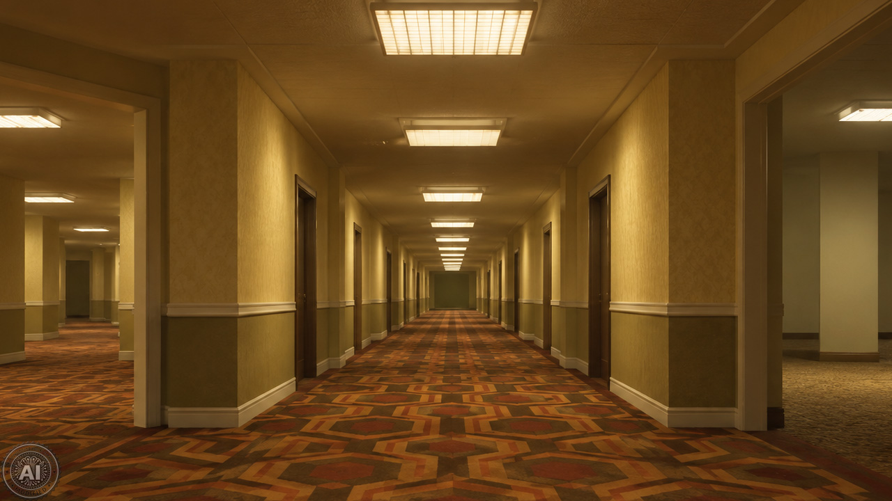 The Shining und Backrooms – Vom Verschwinden des Menschen an Orten des Übergangs